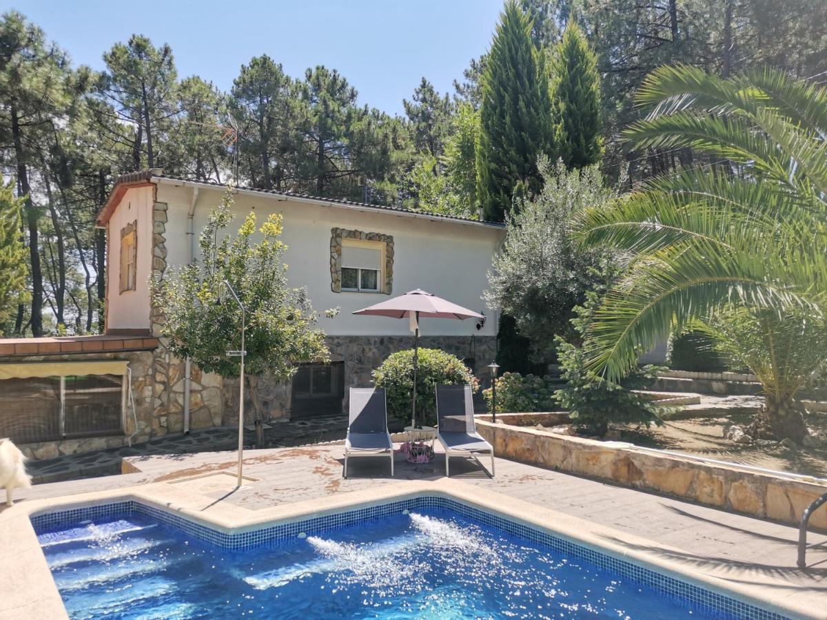 Vila Bonita Casa En El Bosque - El Tiemblo Exteriér fotografie